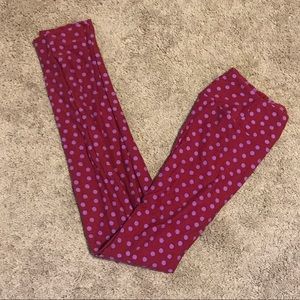 LuLaRoe leggings polka dot